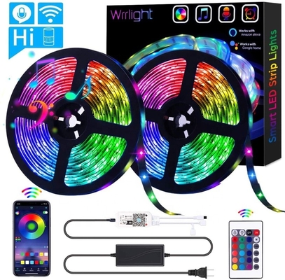 80 CRI 5m 10m 20m Wifi Smart Led Strip Light с дистанционным управлением приложения RGB Ambient Light