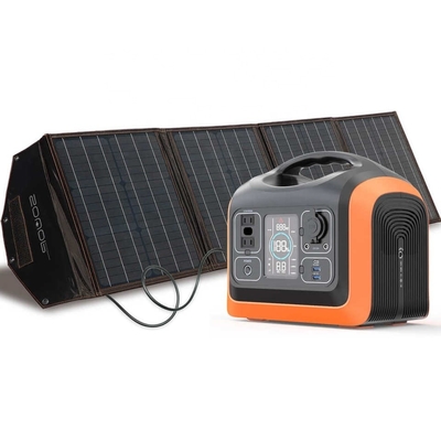 Поддержка быстрой зарядки 1200w портативная батарея банка электростанция с солнечной панелью для наружного использования
