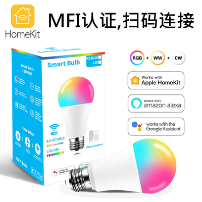 2835SMD LED Chip Wi-Fi RGB LED лампочка с управлением приложением Tuya и функцией гашения