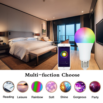 2835SMD LED Chip Wi-Fi RGB LED лампочка с управлением приложением Tuya и функцией гашения