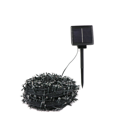 200LED RGB солнечные садовые лампочки водонепроницаемые рождественские свечи для наружных помещений IP65