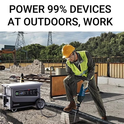 W5 4000W 5000W 5040Wh портативная солнечная электростанция с типом C и Япония Renesas BMS
