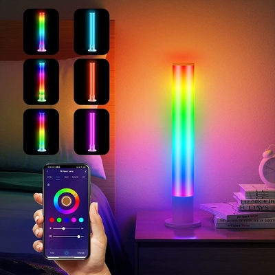 Дизайн Cool Led Mood Light Tuya Wifi Control Dimming Led Table Lamp с RGB белым