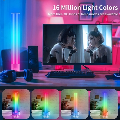 Дизайн Cool Led Mood Light Tuya Wifi Control Dimming Led Table Lamp с RGB белым